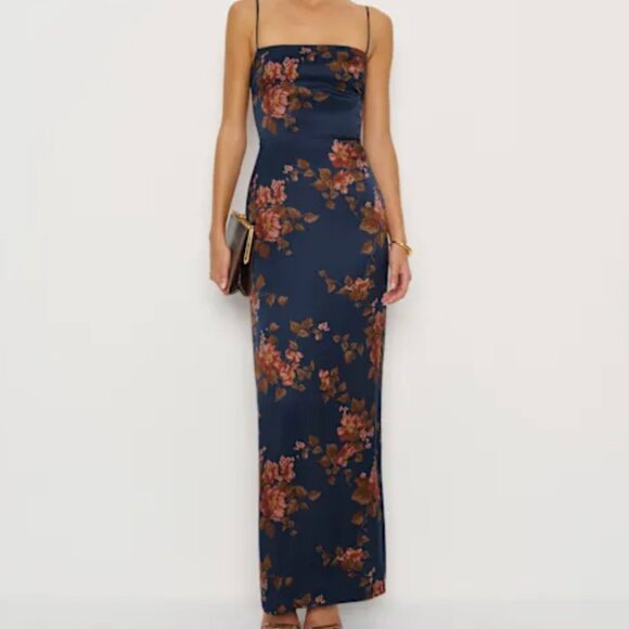 Reformation Dresses & Skirts - Reformation Frankie Silk Dress, Lyric - Size 2